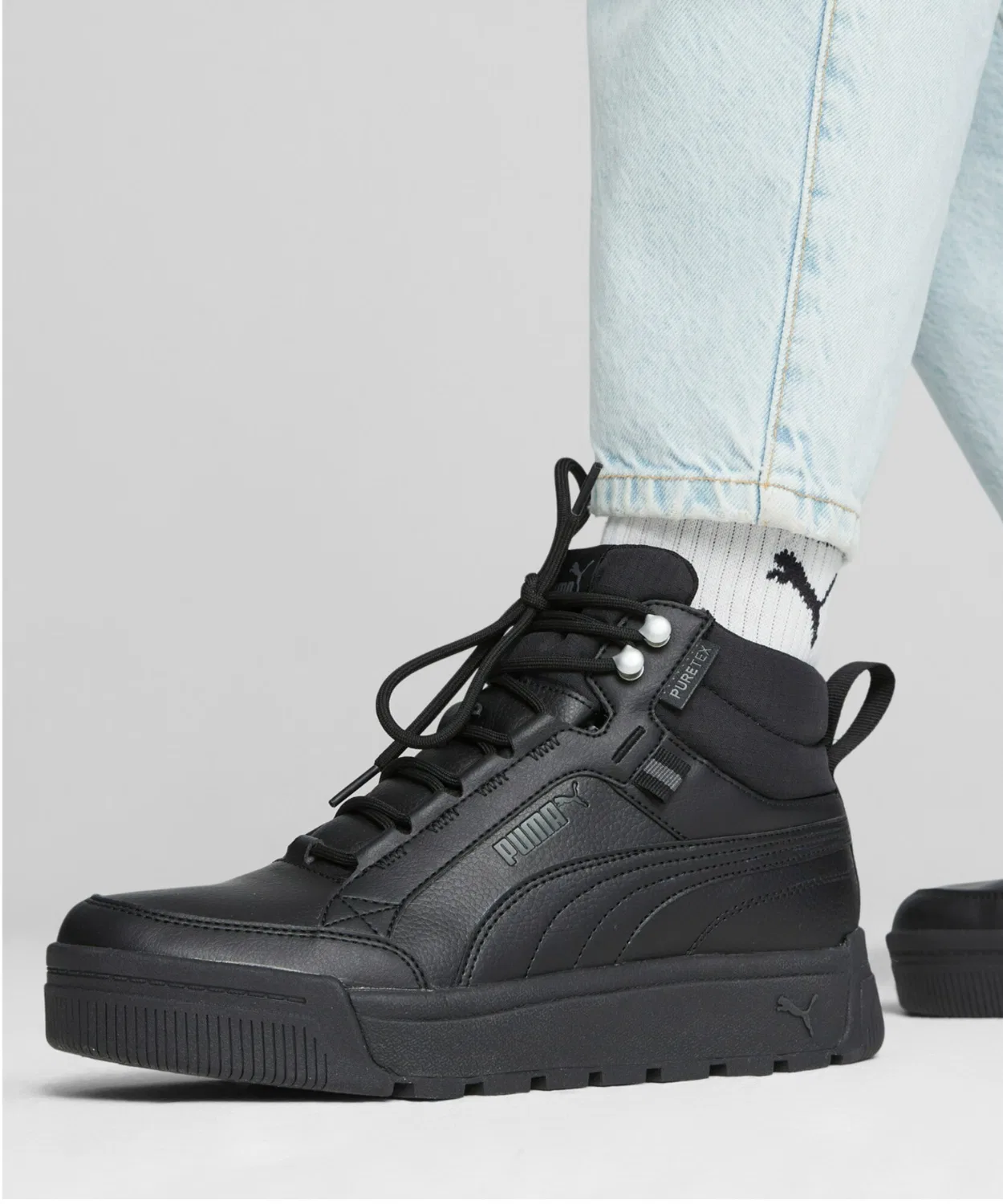 Кроссовки мужские PUMA Tarens SB 3 PureTex, черно-серые