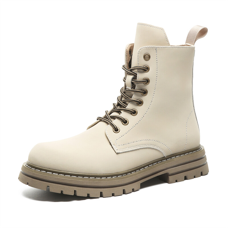 

Мужские ботинки Cahhrrn X Martin Boot Men Beige Weishibangwei