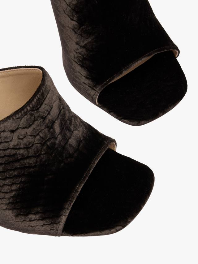 Superstow Mule босоножки-мюли на высоком каблуке Russell & Bromley, Brown — фото 4