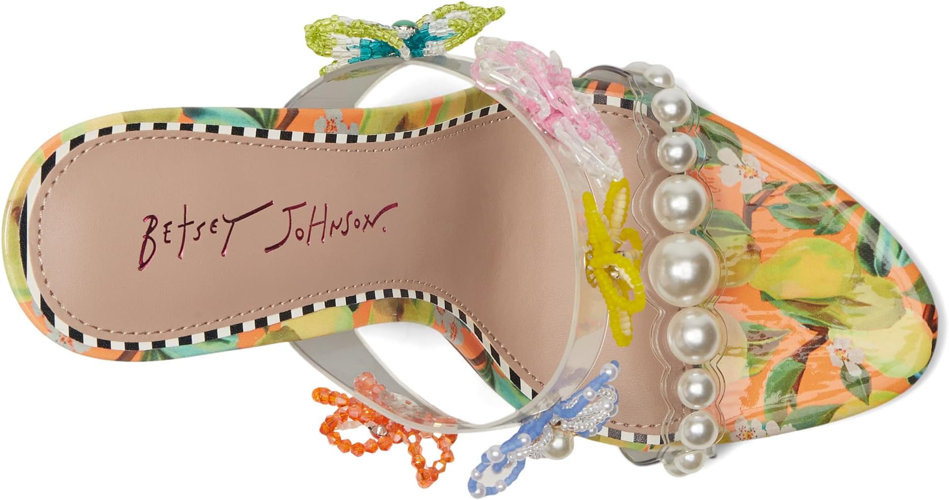 Сандалии Blue by Betsey Johnson Goldiee, цвет Yellow Multi — фото 2