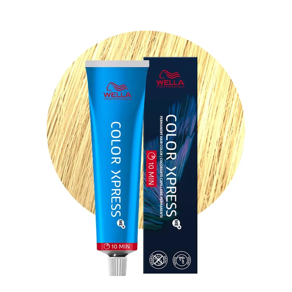 Стойкая краска для волос Colour Xpress 10 Platinum Blonde 60 мл от Wella Wella Professionals