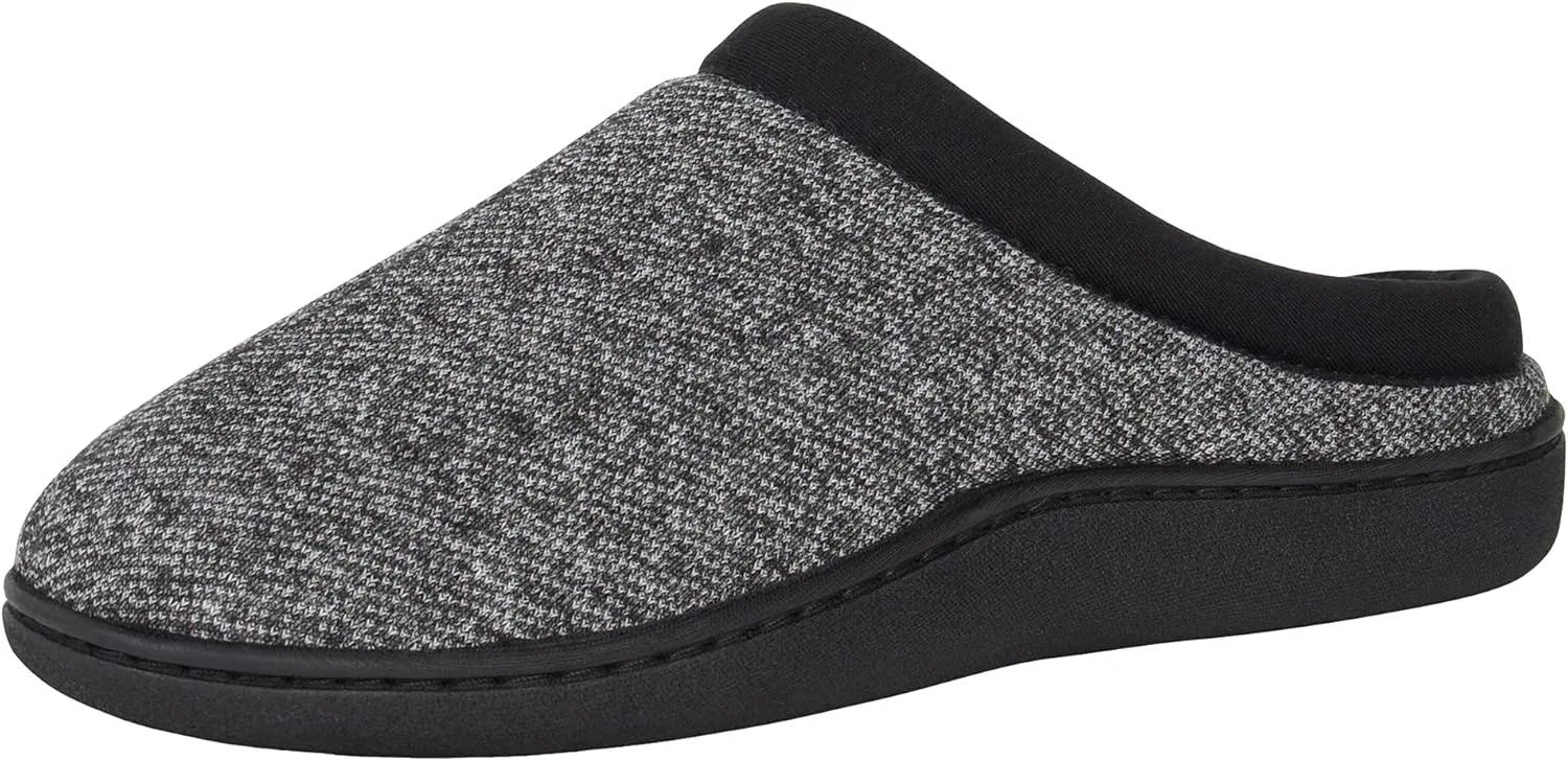 Тапочки с памятью формы Hanes, черный