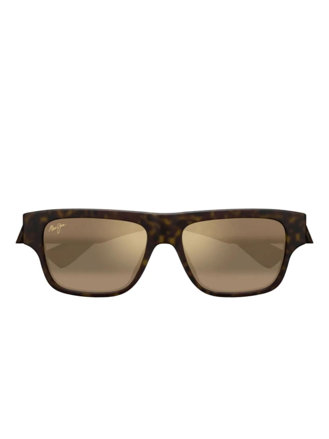 

Солнцезащитные очки Maui Jim kokua матовые темно-коричневые, коричневый