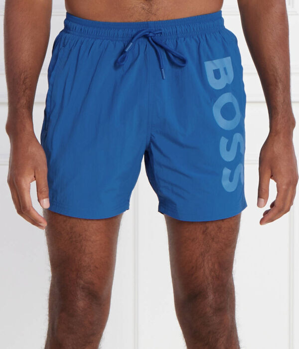 

Шорты для плавания Boss Octopus Regular Fit, синий