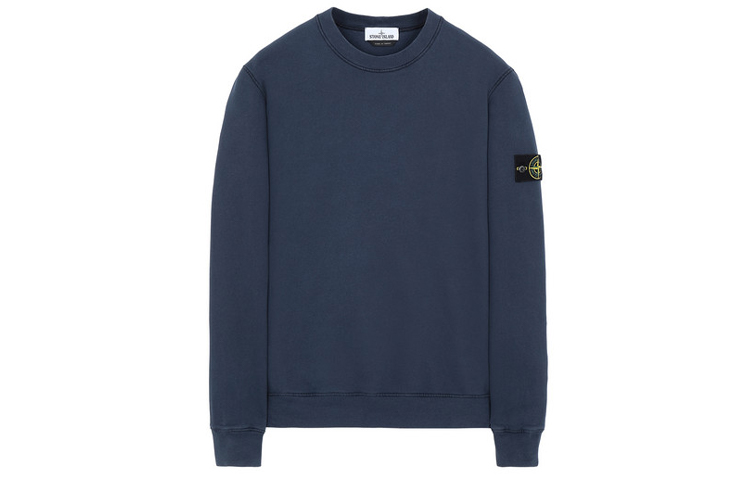 

STONE ISLAND Толстовка мужская темно-синяя