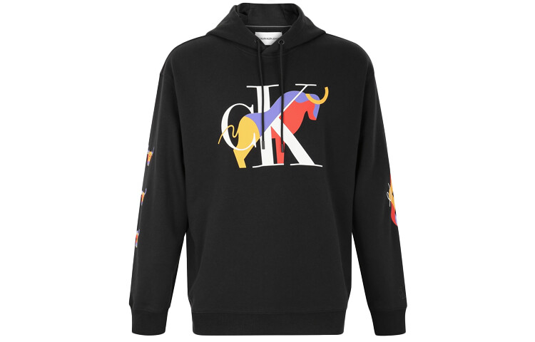 

Мужские худи и свитшоты Calvin Klein, черный