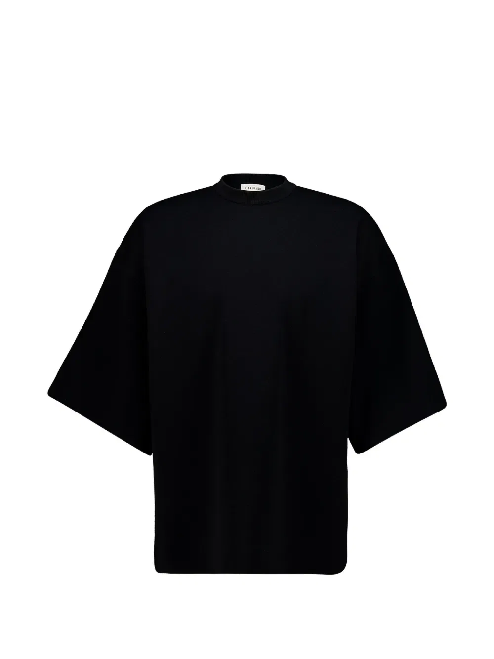 Шерстяной трикотажный свитер oversize Fear Of God, черный