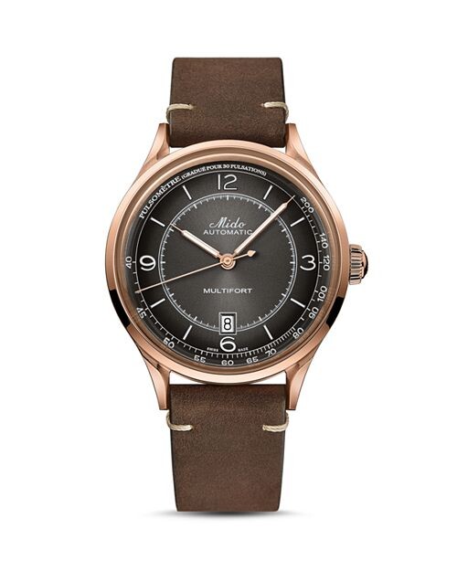 

Часы Мультифорт, 40 мм MIDO, цвет Brown