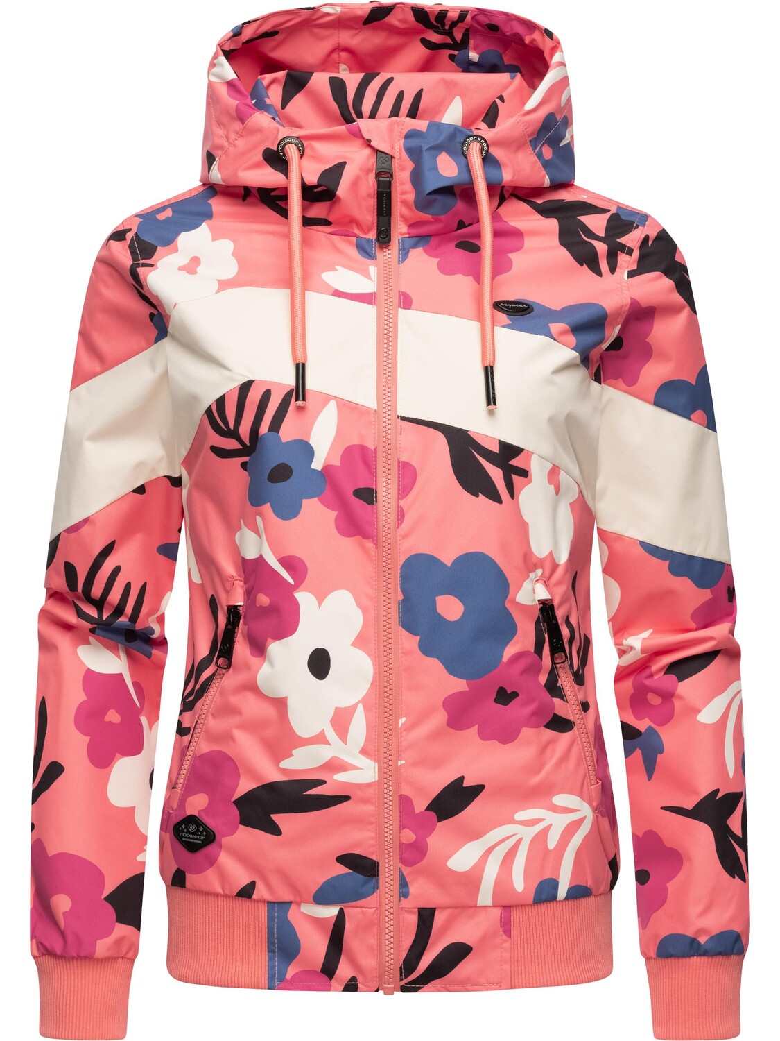 

Куртка ragwear Nuggie Block Flower, цвет Coral