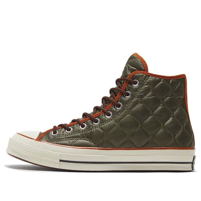 

Кеды Converse Chuck 70 High 'Workwear Quilting - Green Brown', зеленый
