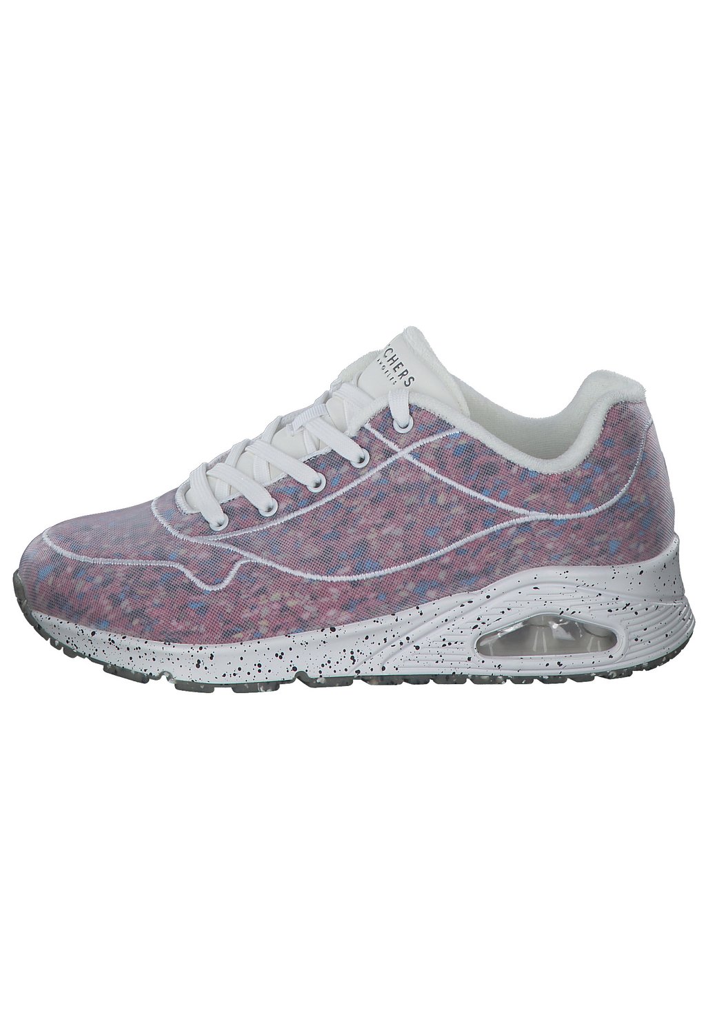 

Низкие кроссовки Uno Skechers Sport, цвет white recycled mono mesh/multi colored recycled foam trim