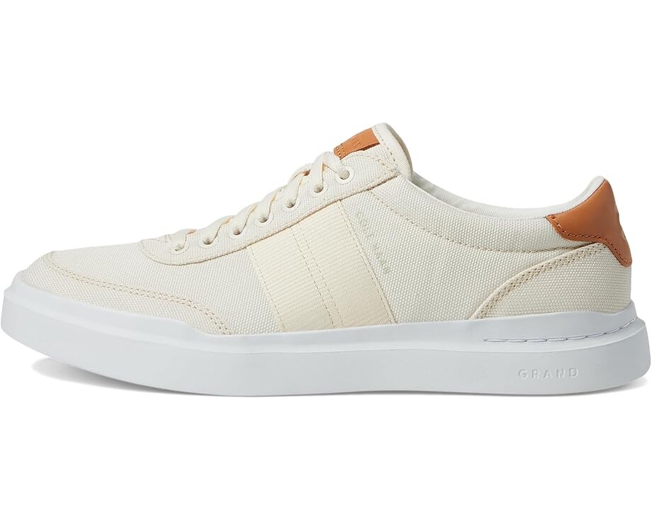 Кроссовки Cole Haan Grandpro Rally Canvas II, цвет Ivory/Natural Tan/Optic White — фото 4