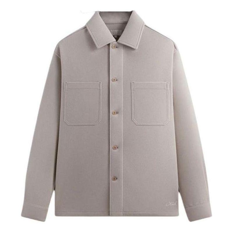 

Рубашка KITH Felted Jersey Ace Buttondown 'Pyramid'