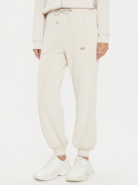 

Спортивные брюки regular fit Ea7 Emporio Armani, бежевый