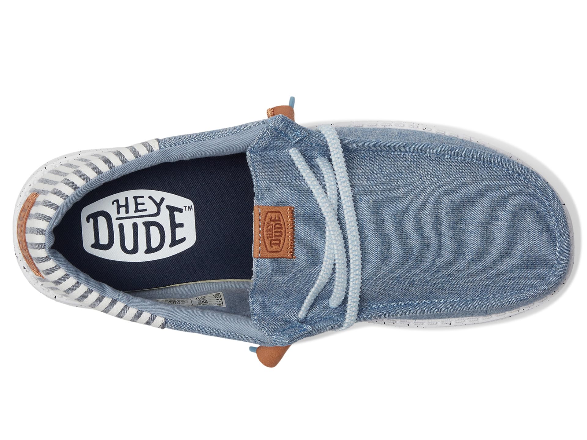 Туфли Hey Dude Wally Funk Nu Prep, цвет Faded Denim/Navy Blazer — фото 2