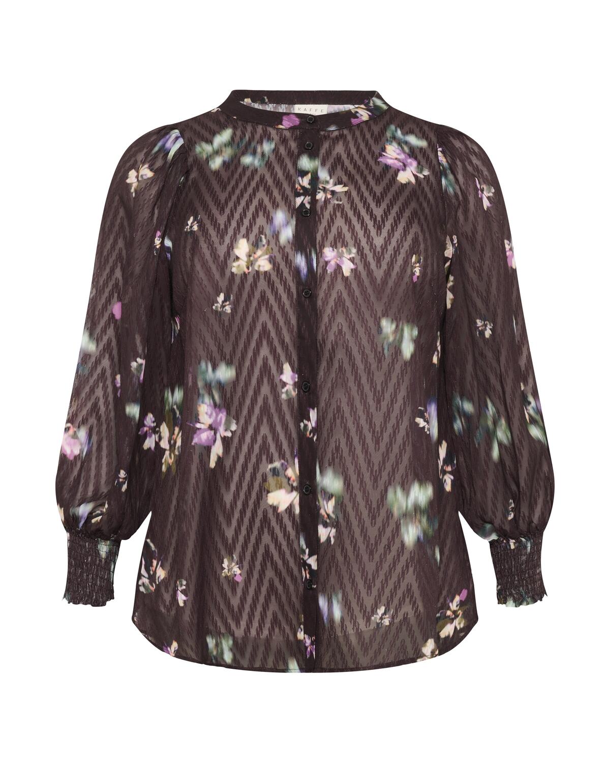 

KAFFE CURVE Рубашка в цвете мокко