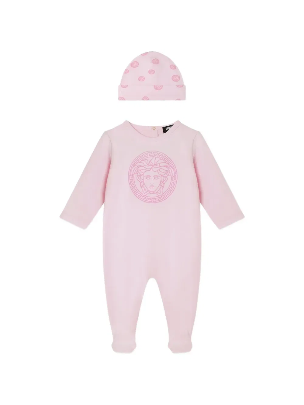 Пижамный комплект «Медуза в точках» Versace Kids, розовый