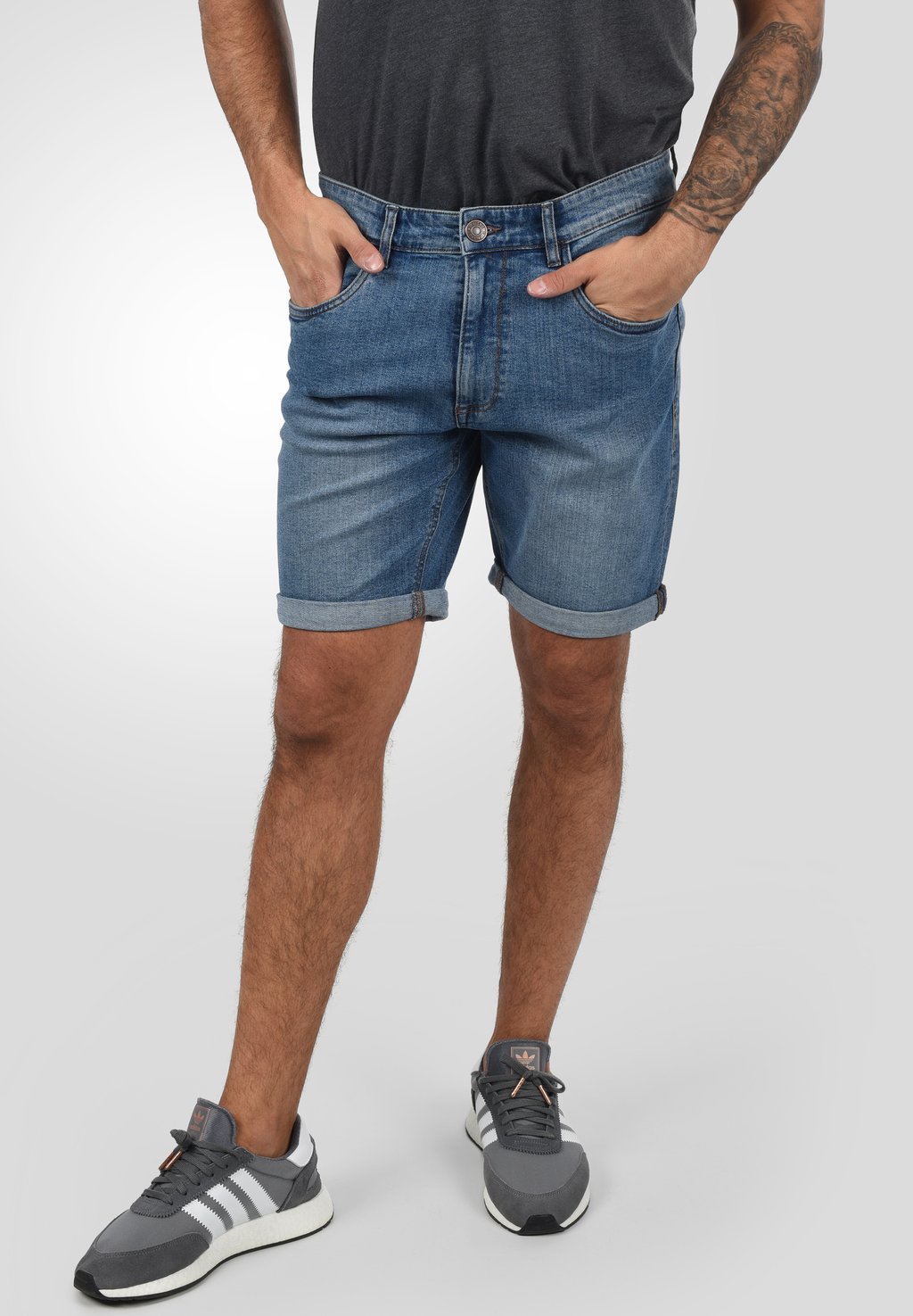 

Джинсовые шорты BHJOEL Blend, цвет Denim Lightblue