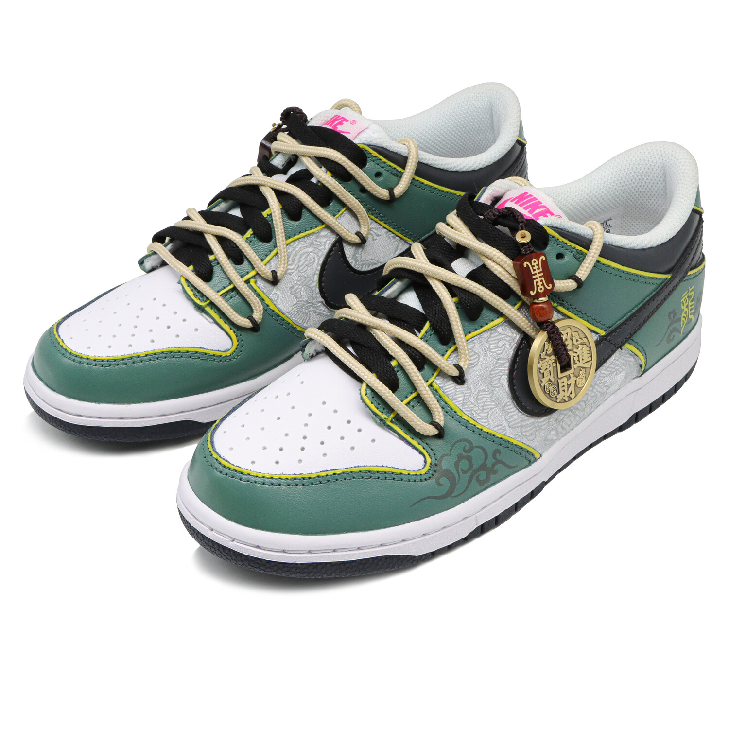 

Кроссовки Nike Dunk Skateboard Shoes Women's Low-Top Green