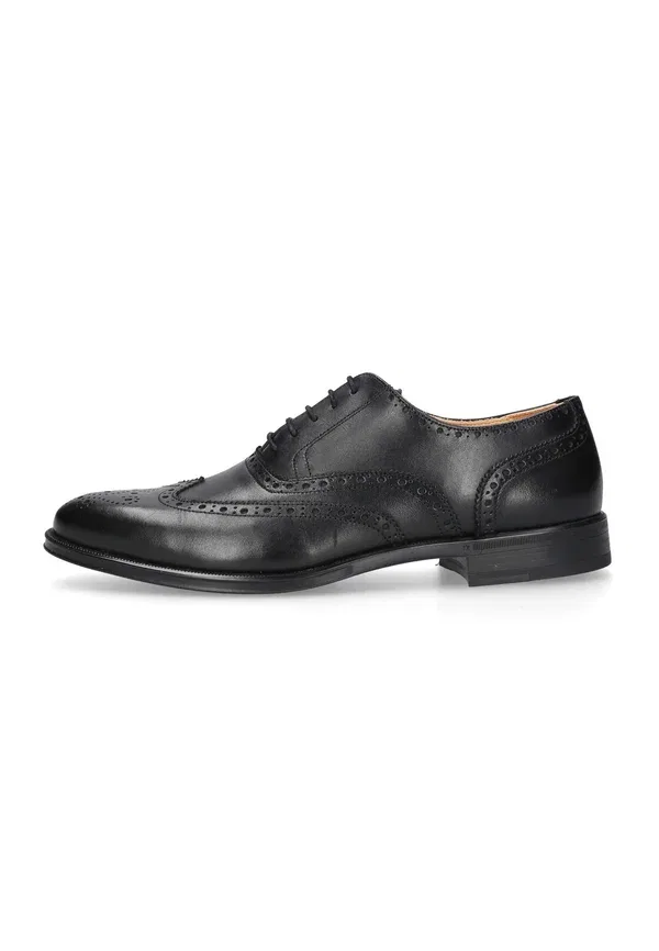 Ботинки Wes fbo schnürer smart lace ups Henry Stevens, черный