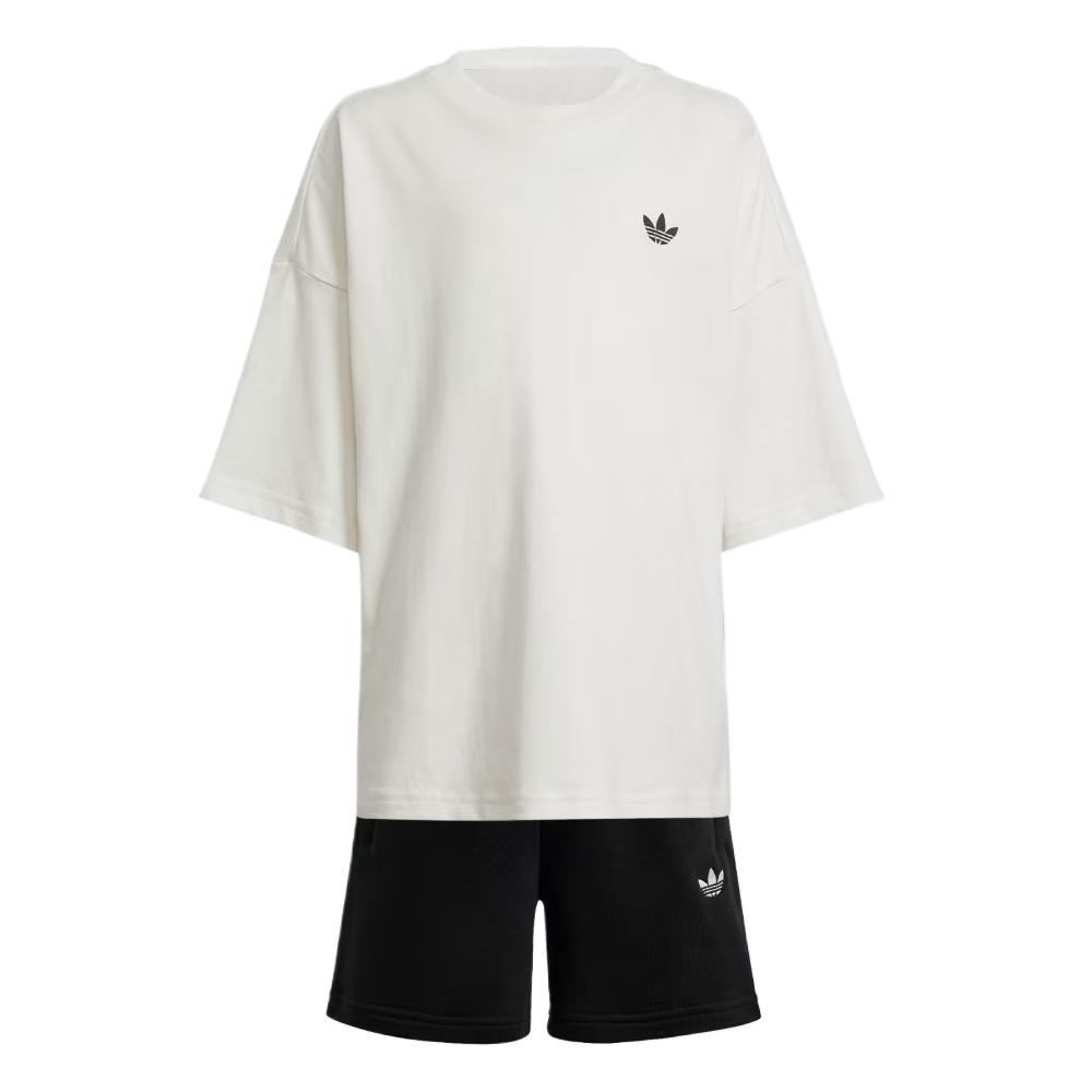 Повседневная спортивная одежда бело-черная детская Adidas Originals — фото 2