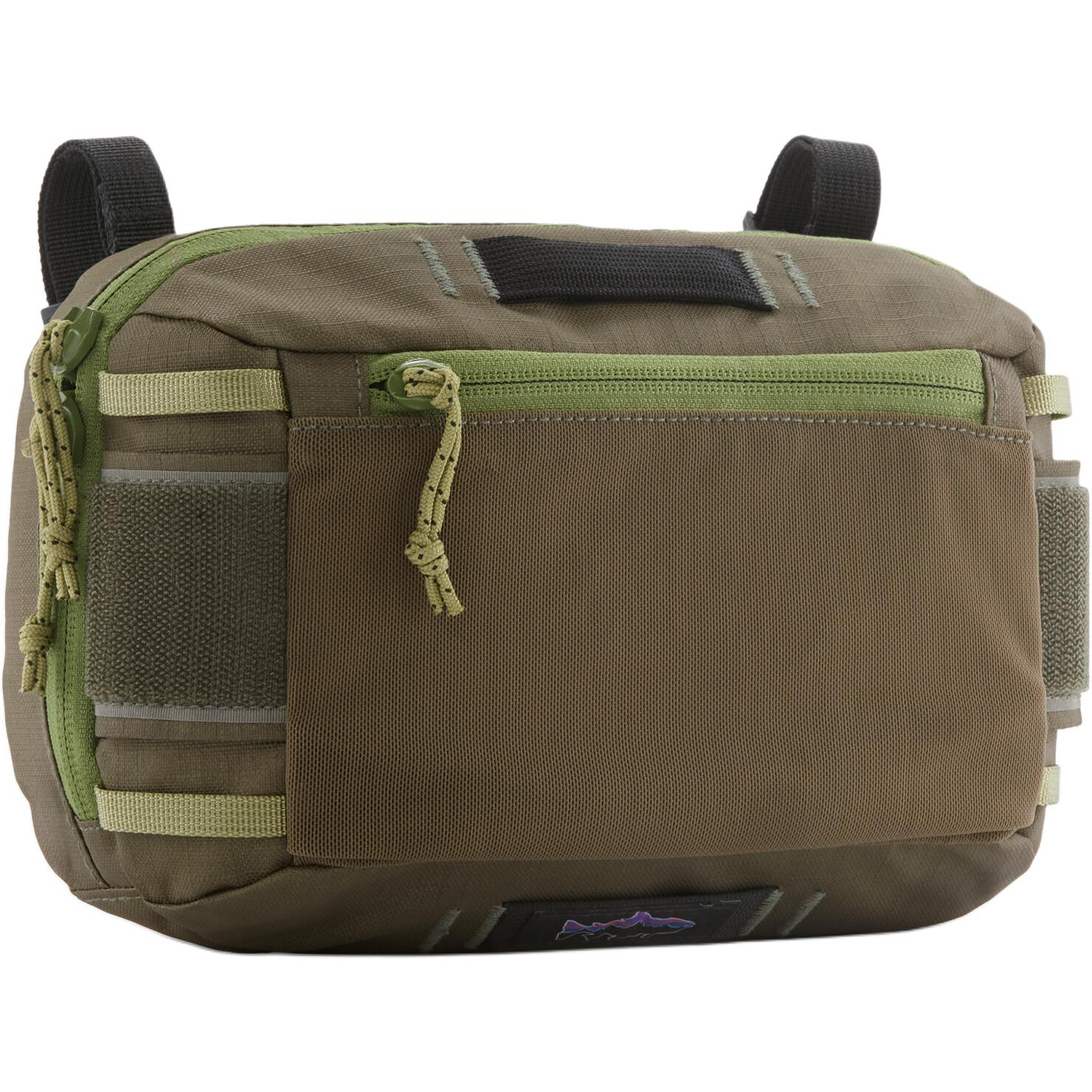 

Patagonia 5л сумка для хранения, outdoor bag, переработанный устойчивый к разрыву нейлон, цвет basin green, унисекс