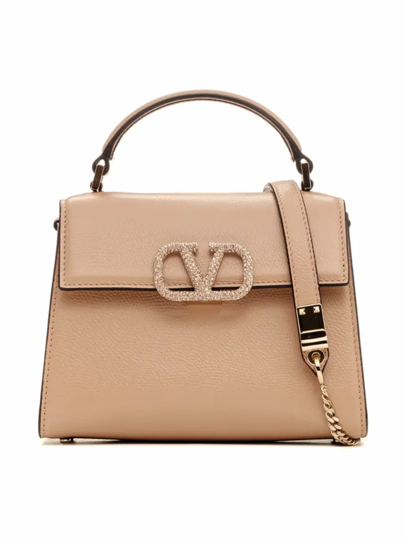 

Сумка-тоут V-logo Valentino Garavani, бежевый