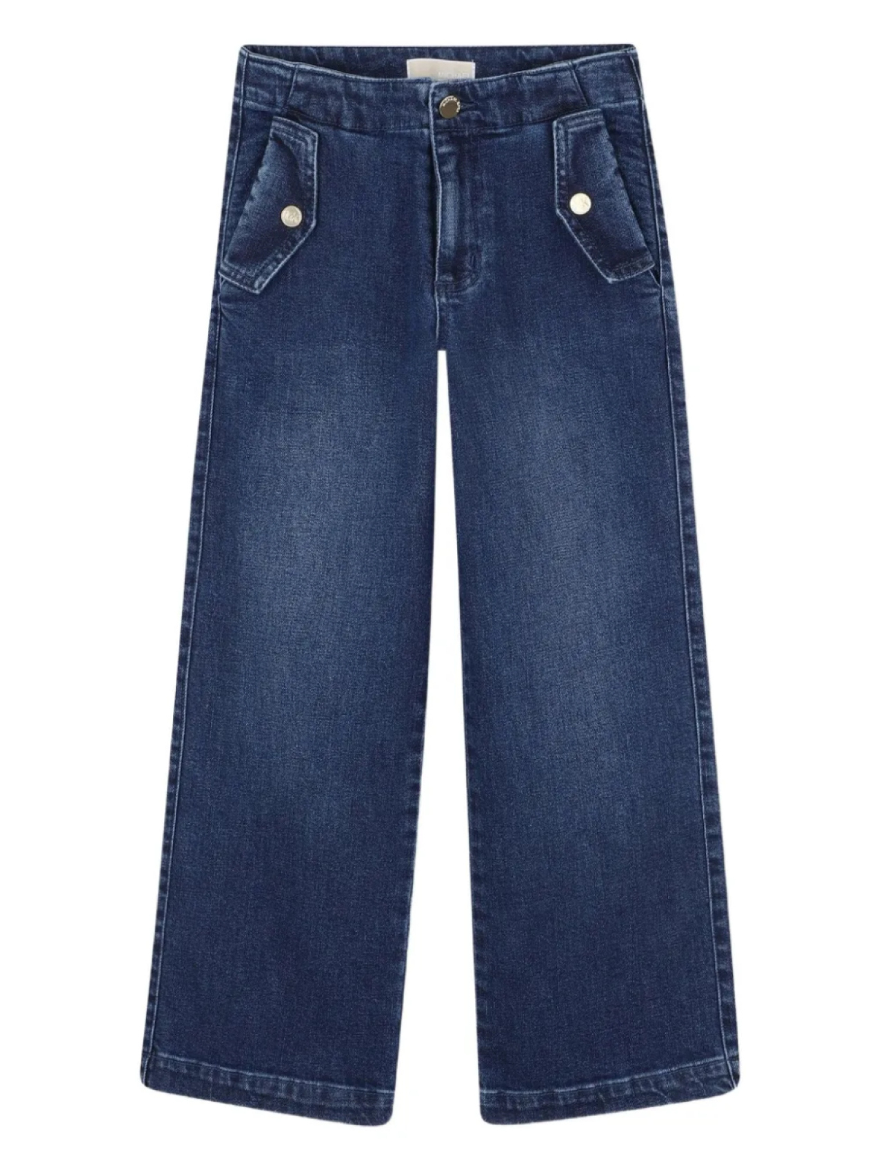 

Michael Kors Kids джинсы с подворотами, синий