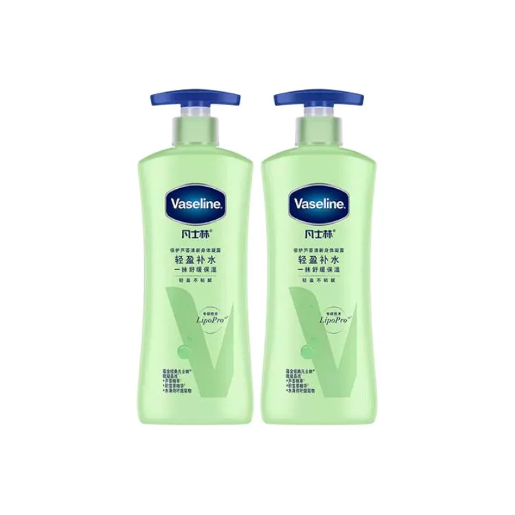Интенсивный увлажняющий лосьон для тела с алоэ вера Vaseline, Aloe Vera Soothing Body Lotion 400ml — фото 3