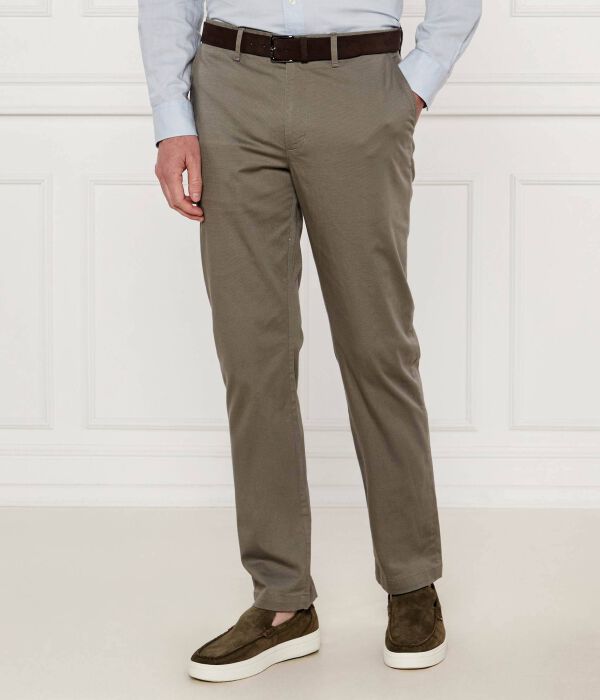 Брюки чинос Slim fit Tommy Hilfiger, серый — фото 3