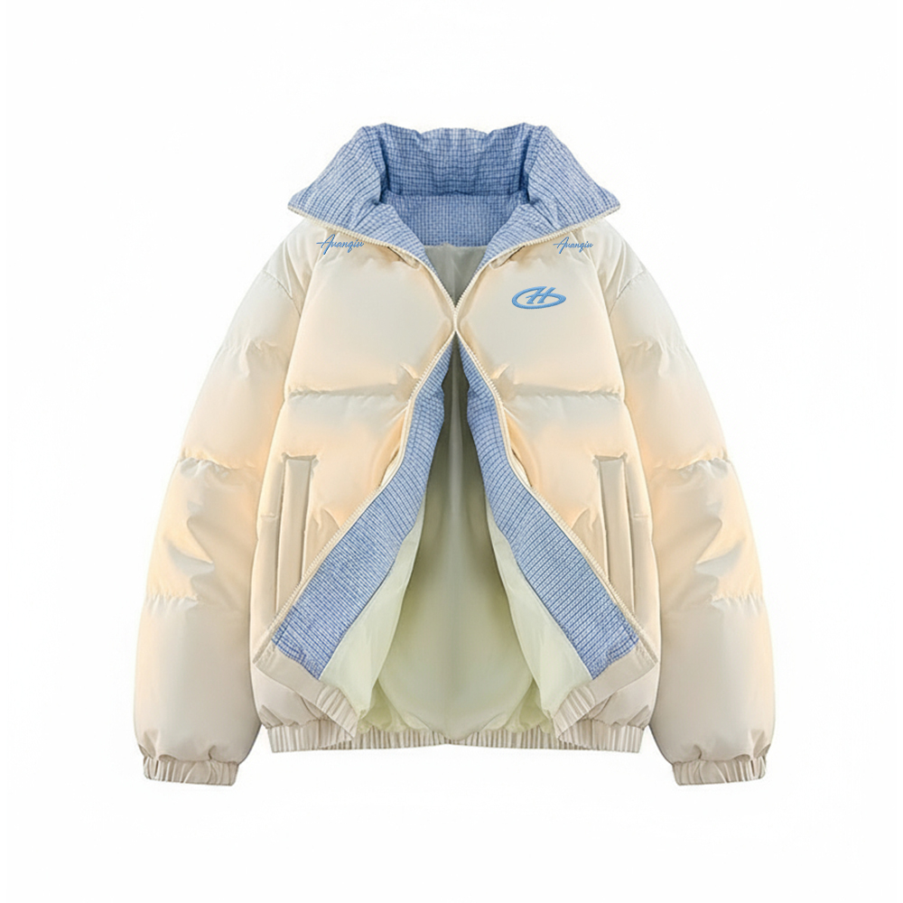 

Пуховик Unisex Stand Collar Thickened HUANQIU, хаки