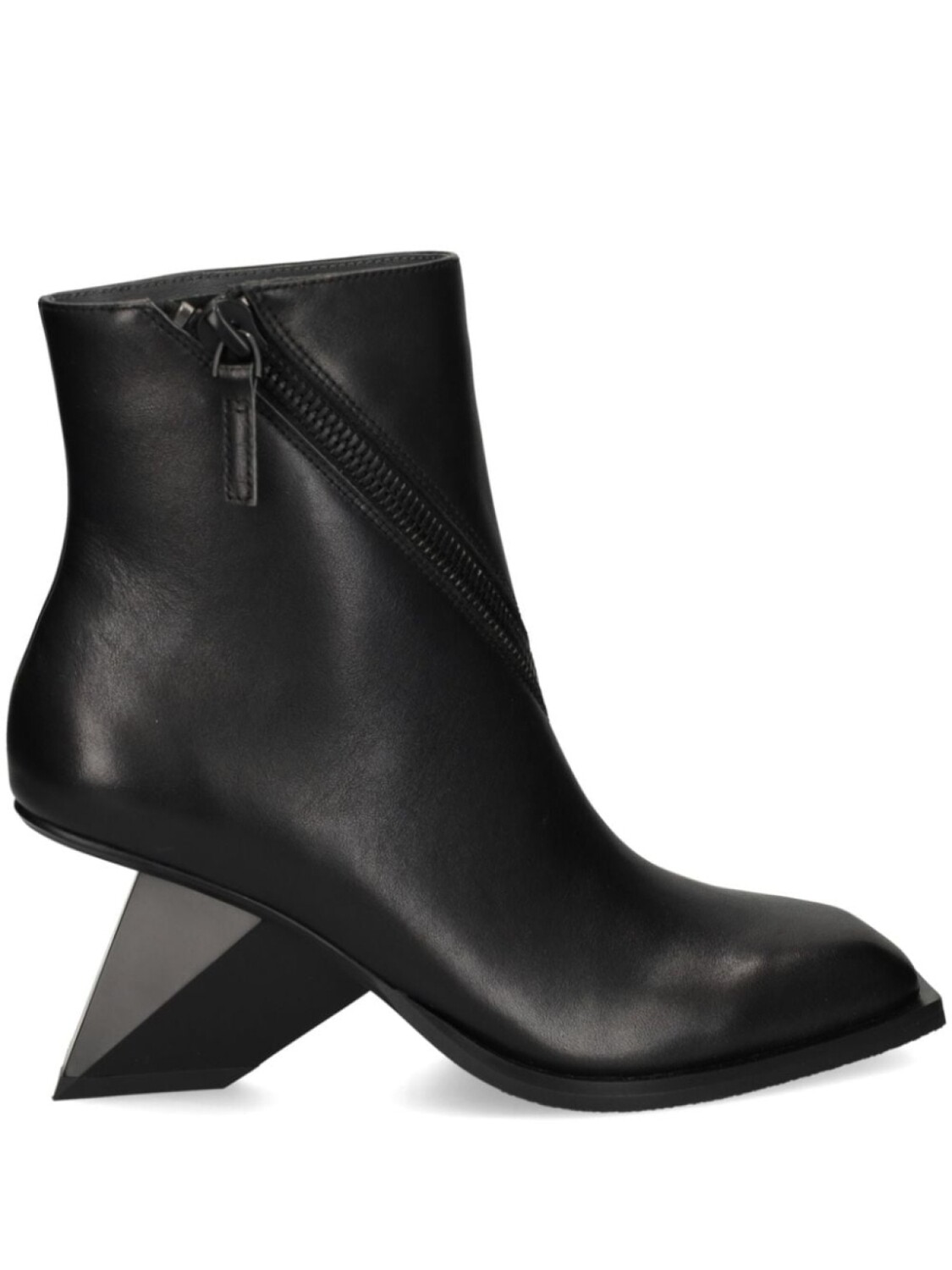 United Nude 70-миллиметровые ботинки Rockit Zip, черный