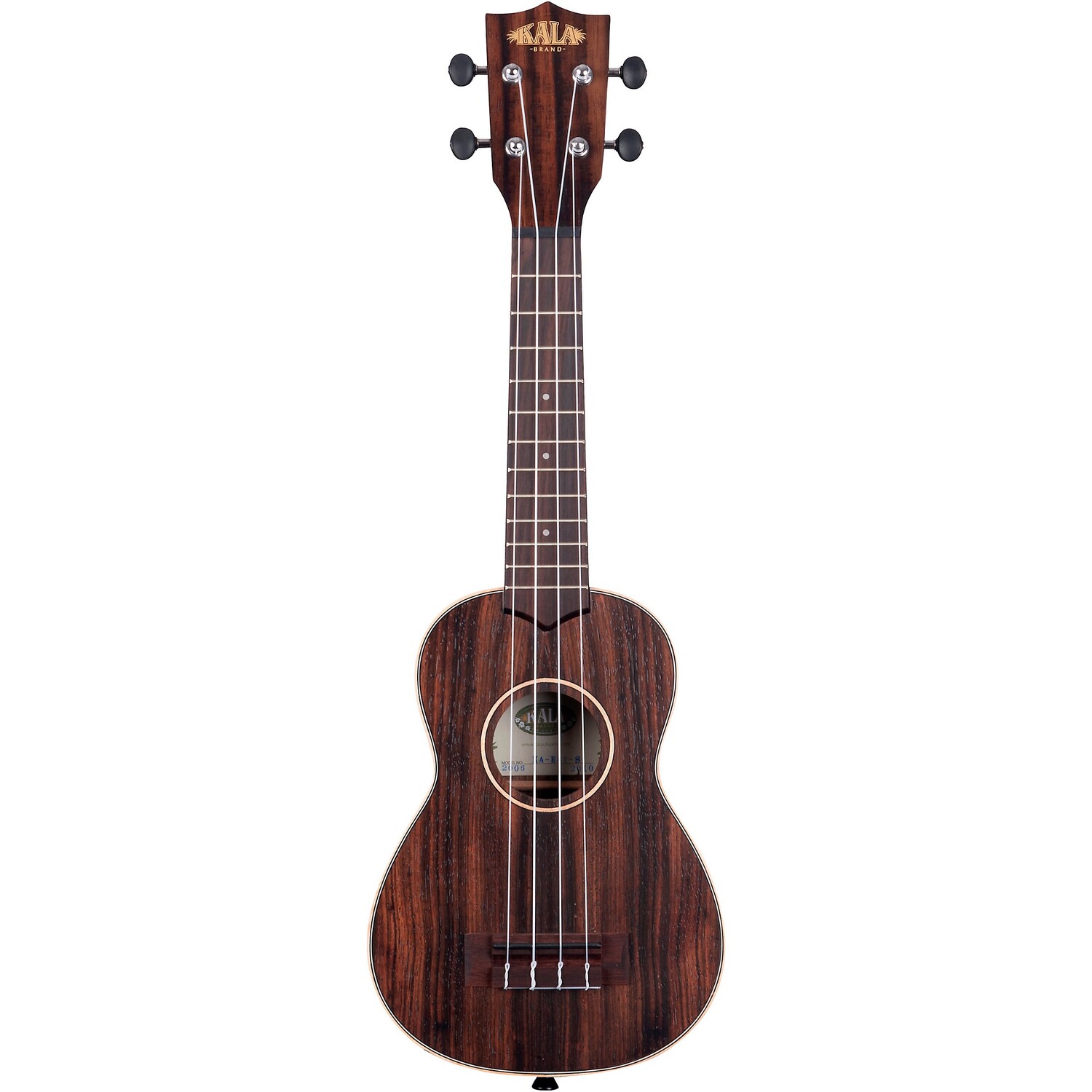 

Kala KA-EBY-S Ebony Striped Soprano Гавайская гитара Natural