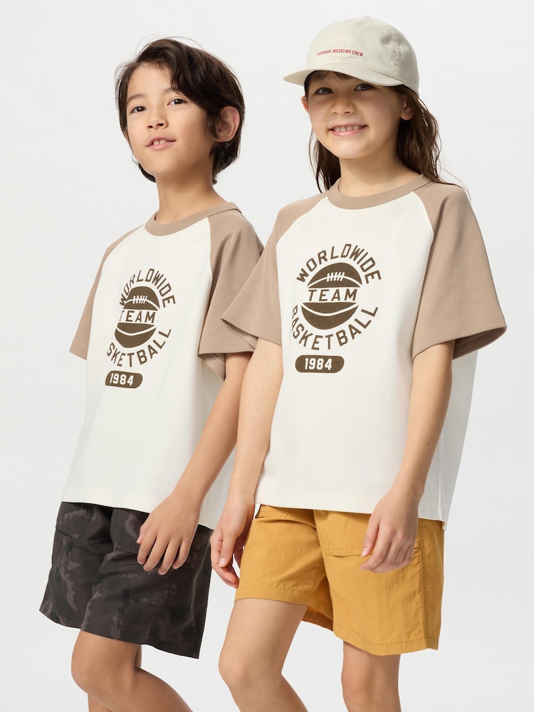 

Футболка airism cotton crew neck Uniqlo, цвет 32 бежевый