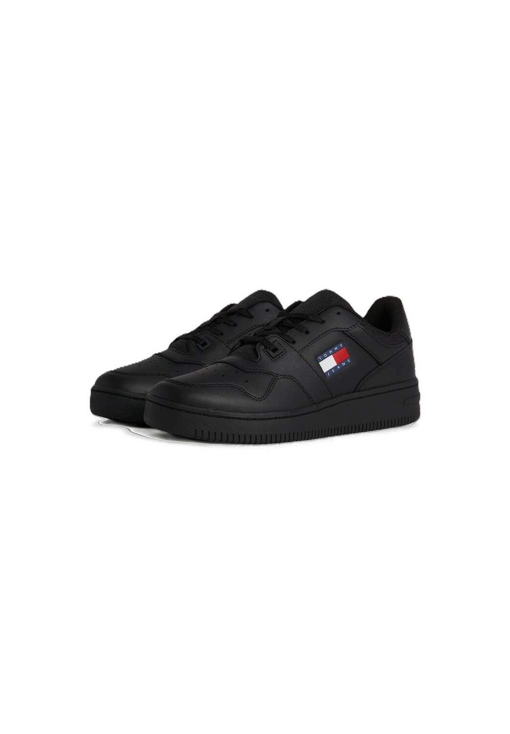 

Кроссовки Ретро Баскет, кожа, шнуровка, мужские TOMMY Jeans, цвет Bds Black, Черный, Кроссовки Ретро Баскет, кожа, шнуровка, мужские TOMMY Jeans, цвет Bds Black