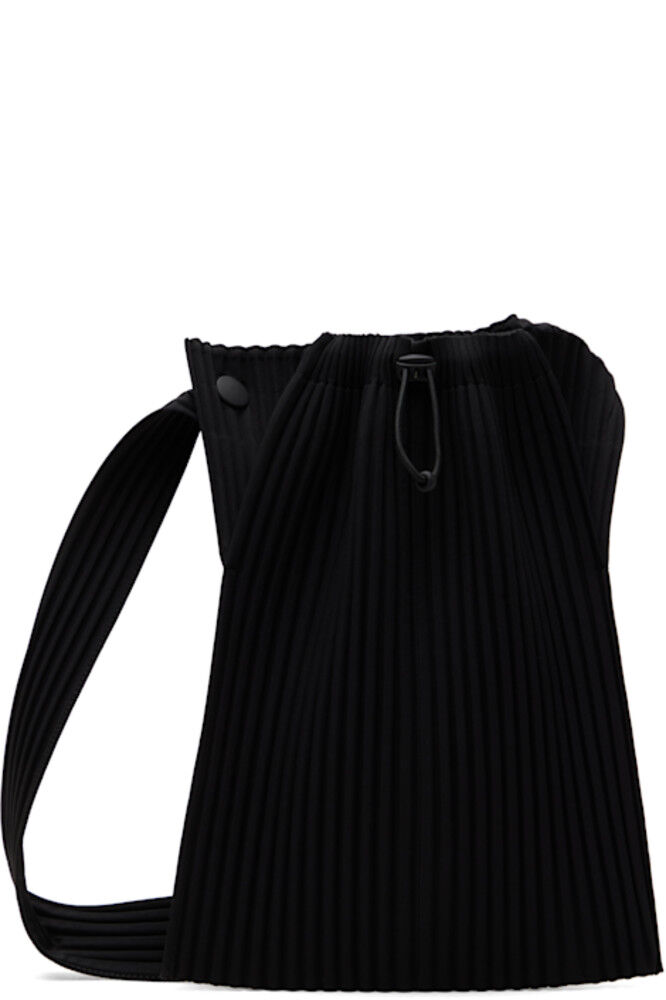 

Черная карманная сумка HOMME PLISSÉ ISSEY MIYAKE