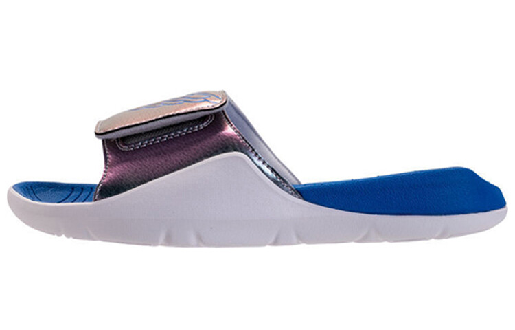 

Шлепанцы и сланцы Jordan Hydro 7 Wolf Grey Hyper Royal