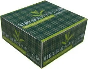 Мыло Miro Green Tea Catechin Soap с экстрактом зеленого чая, 100 г