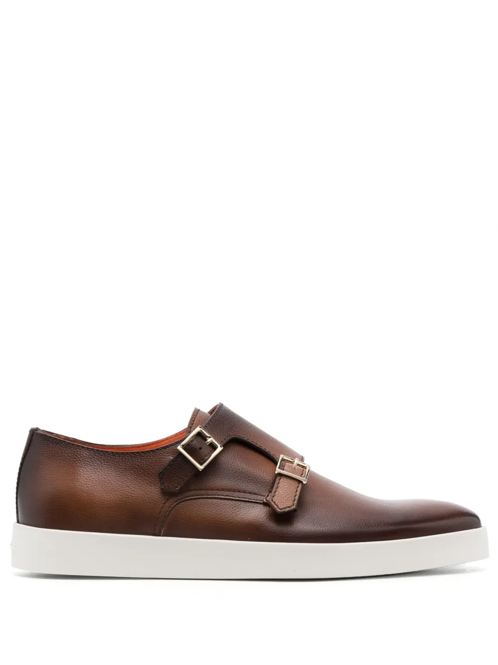 

Туфли монки Santoni, коричневый