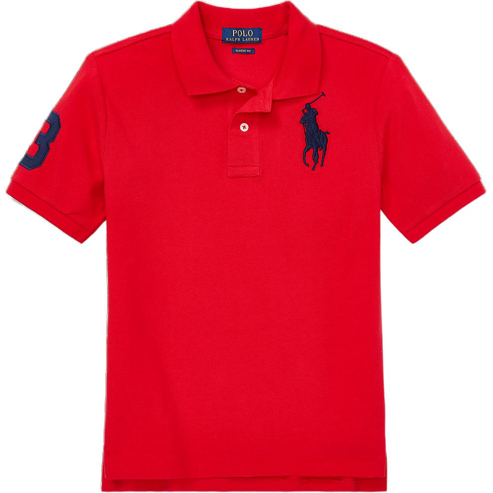 

Детская красная поло Polo Ralph Lauren