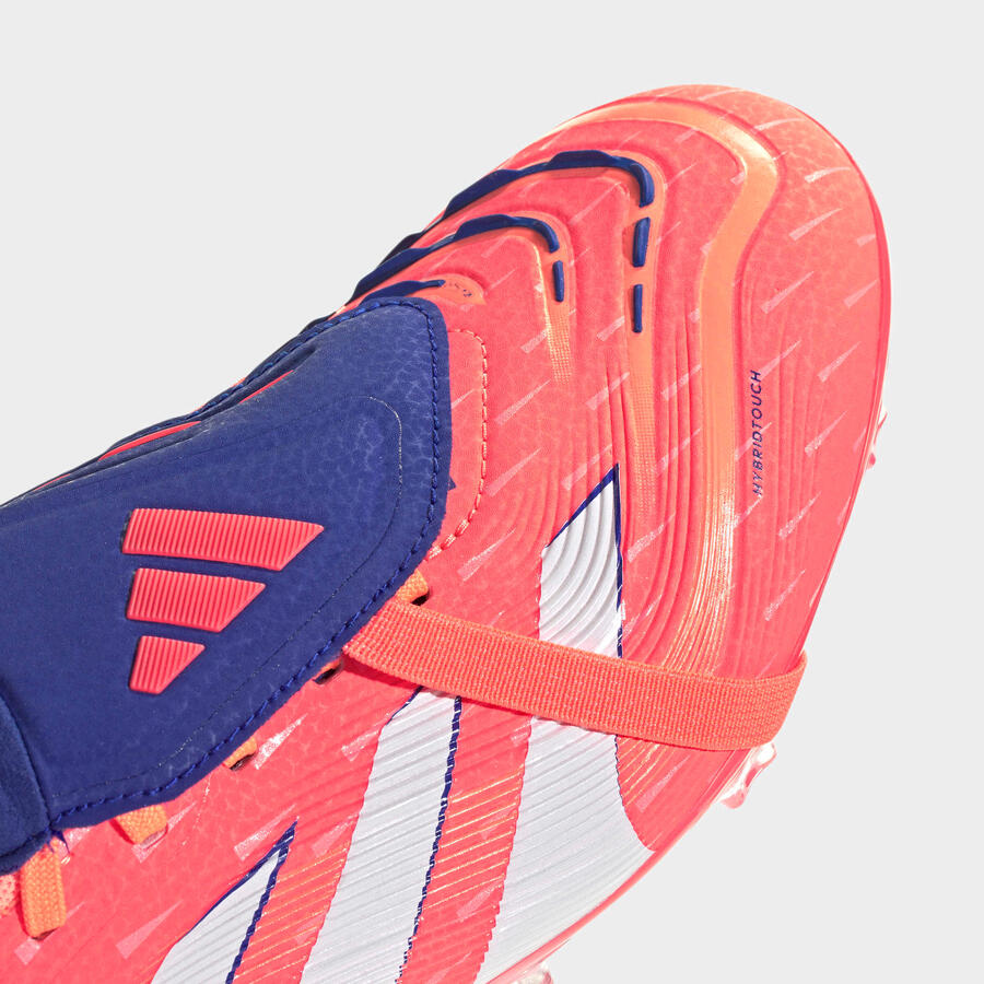 ADIDAS Женские/мужские футбольные бутсы FG - Predator PRO Coral Blaze оранжевые — фото 3