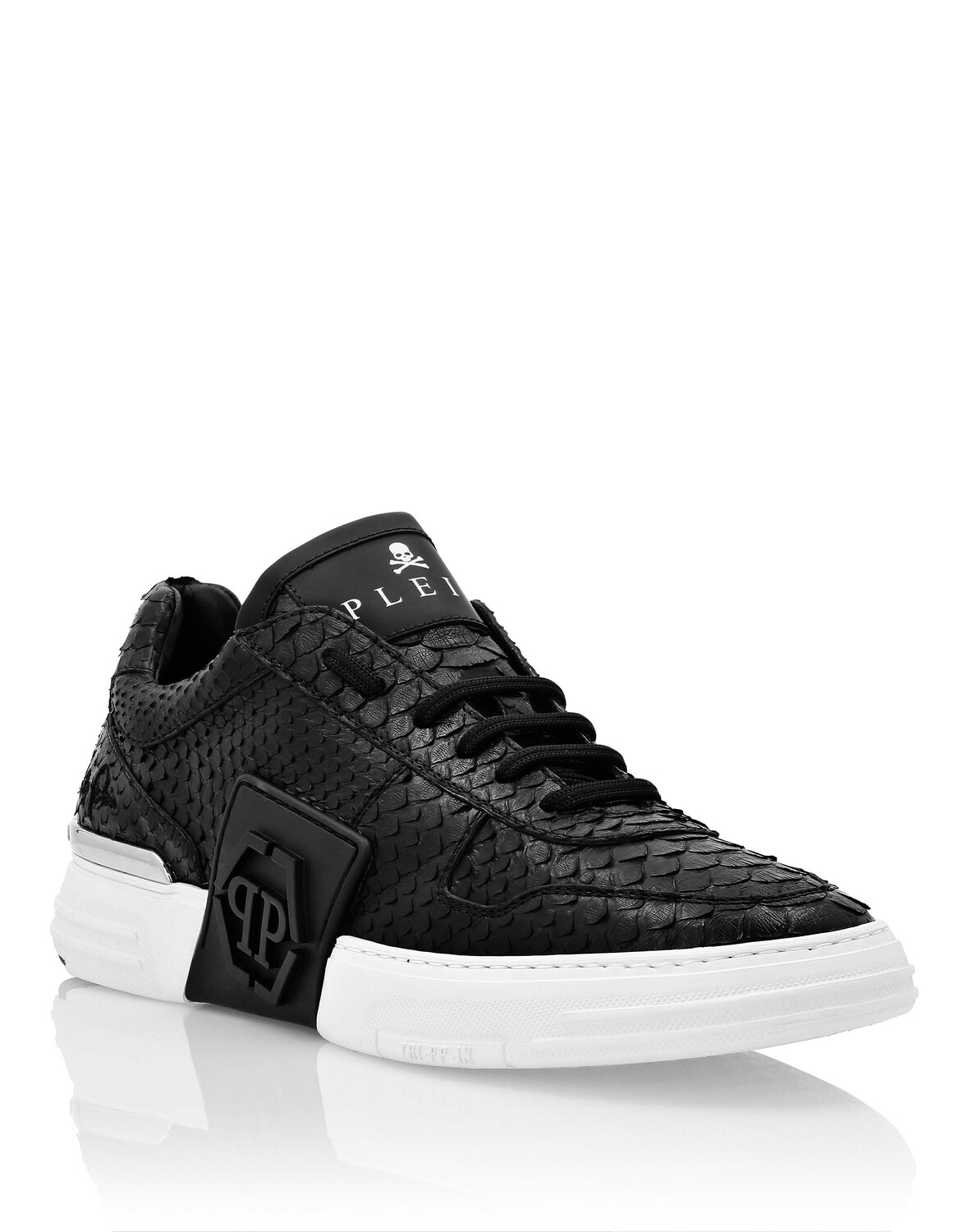 

КРОССОВКИ LO-TOP PHANTOM KICK$ PYTHON HEXAGON Philipp Plein, черный