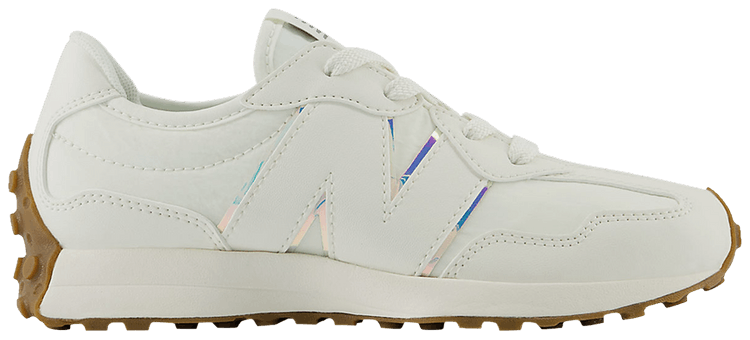 

Кроссовки New Balance 327 Little Kid 'Sea Salt Iridescent Gum', кремовый