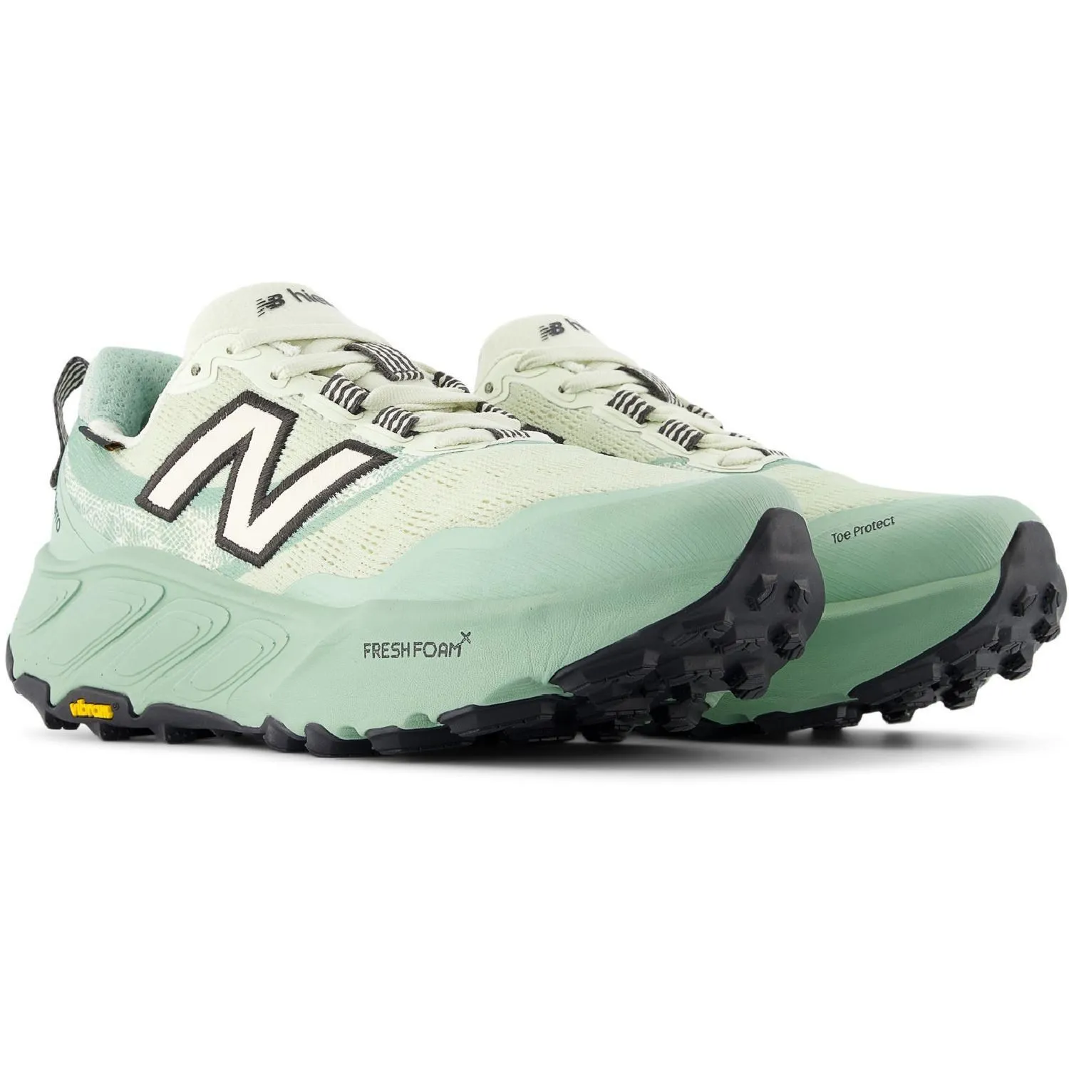 Женские трейловые кроссовки Fresh Foam X Hierro v9 GORE-TEX New Balance, Mosaic Green/Permafrost/Black — фото 3