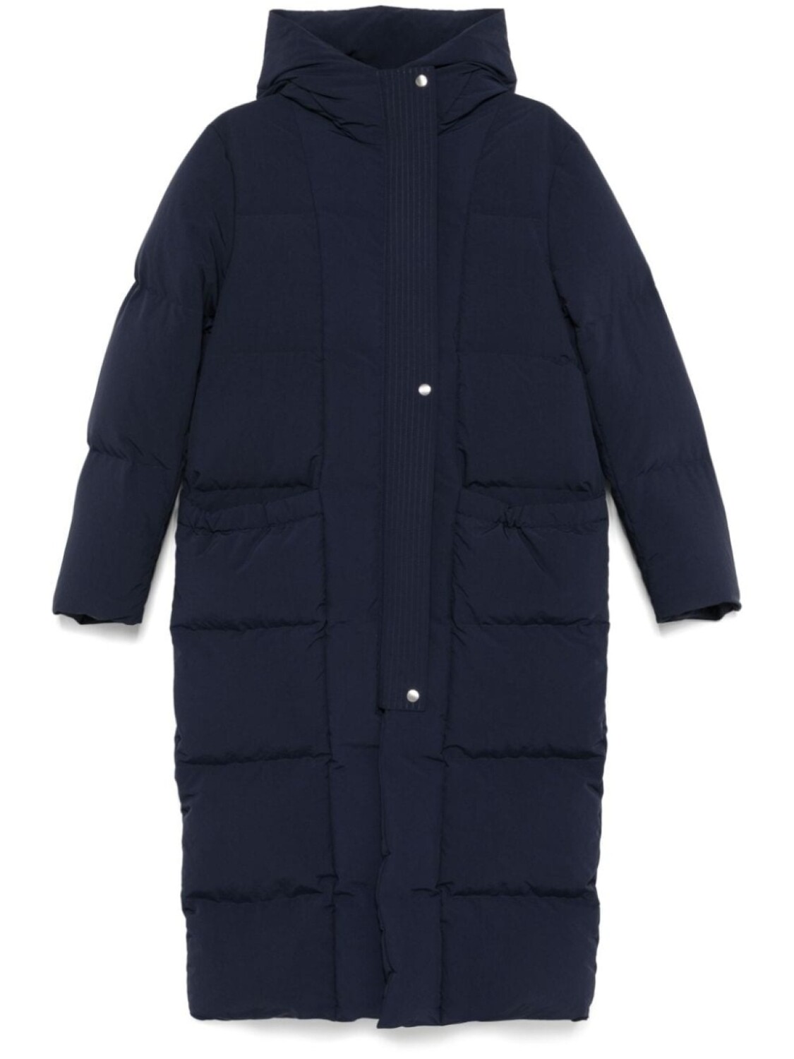 

Стеганый пуховик Jil Sander, синий