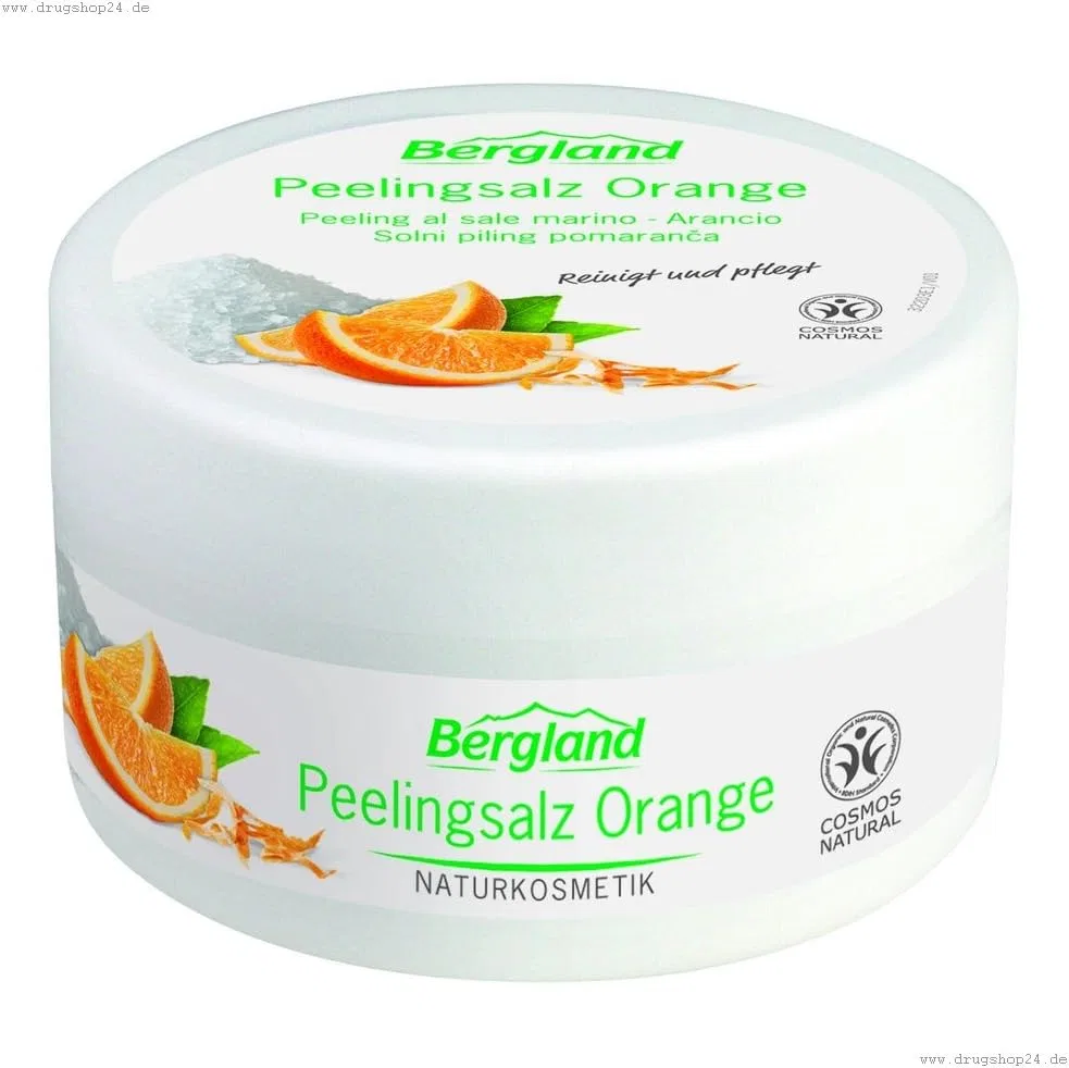 Пилинг-соль Bergland Orange, 200 г Bergland