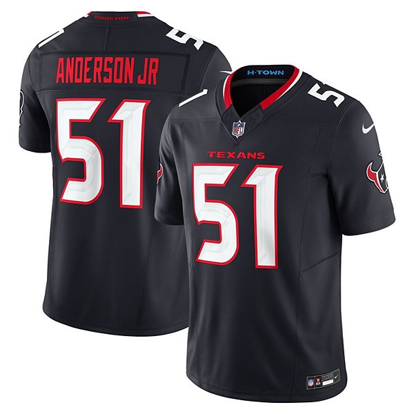 

Мужская футболка Will Anderson Jr Navy Houston Texans Vapor FUSE Limited Nike