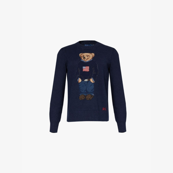 

Джемпер Polo Ralph Lauren с принтом, синий