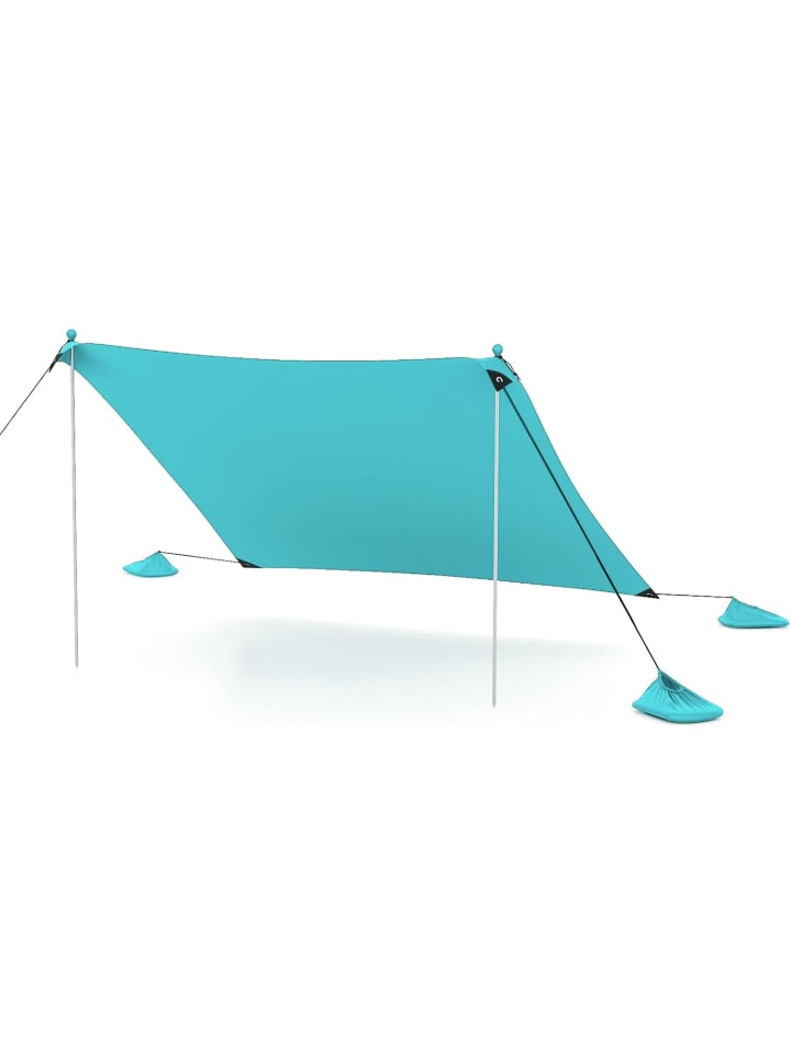 

COSTWAY Пляжная палатка 230 x 200 см, бирюзового цвета