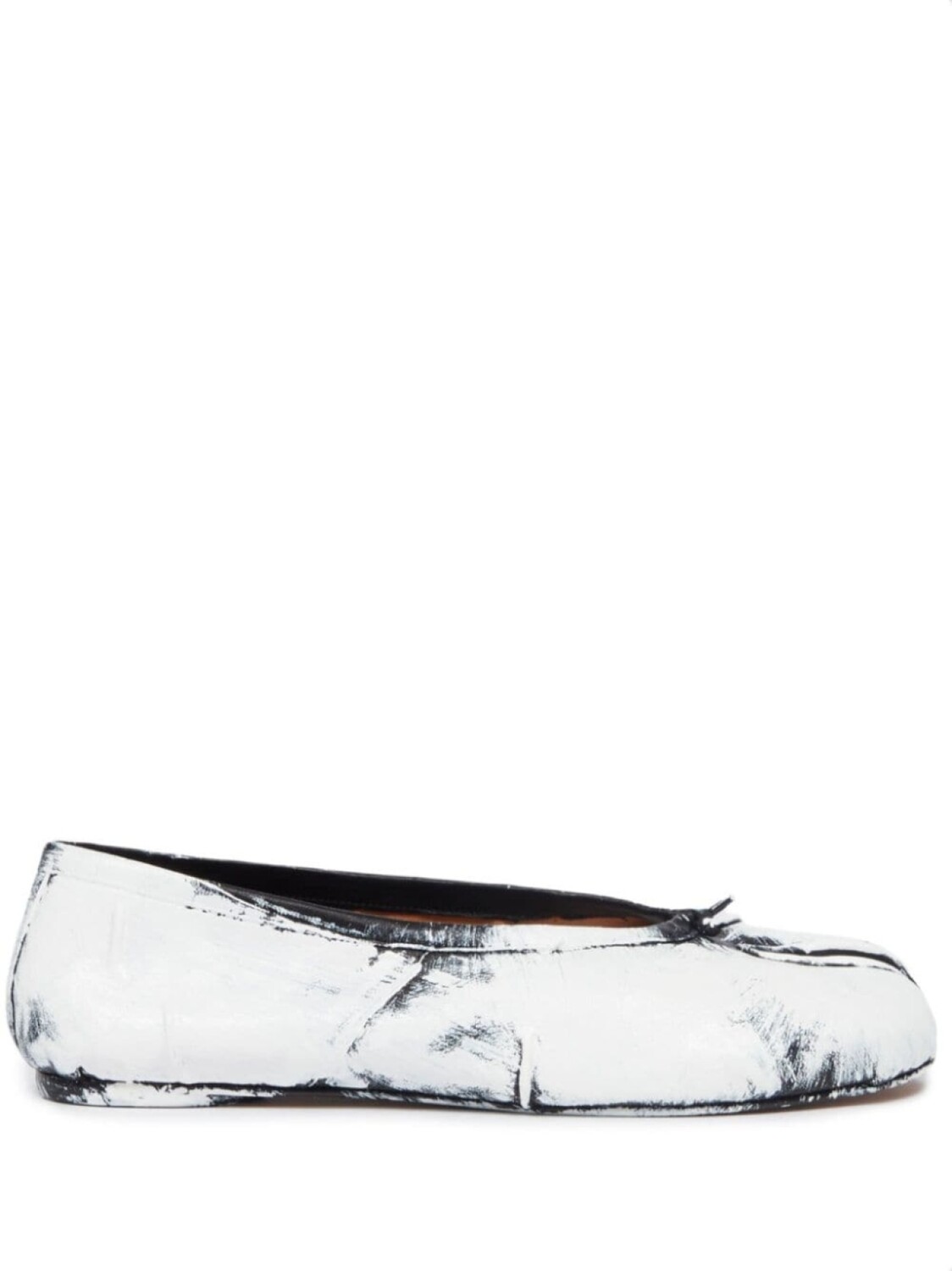 

Maison Margiela балетки Tabi New, белый